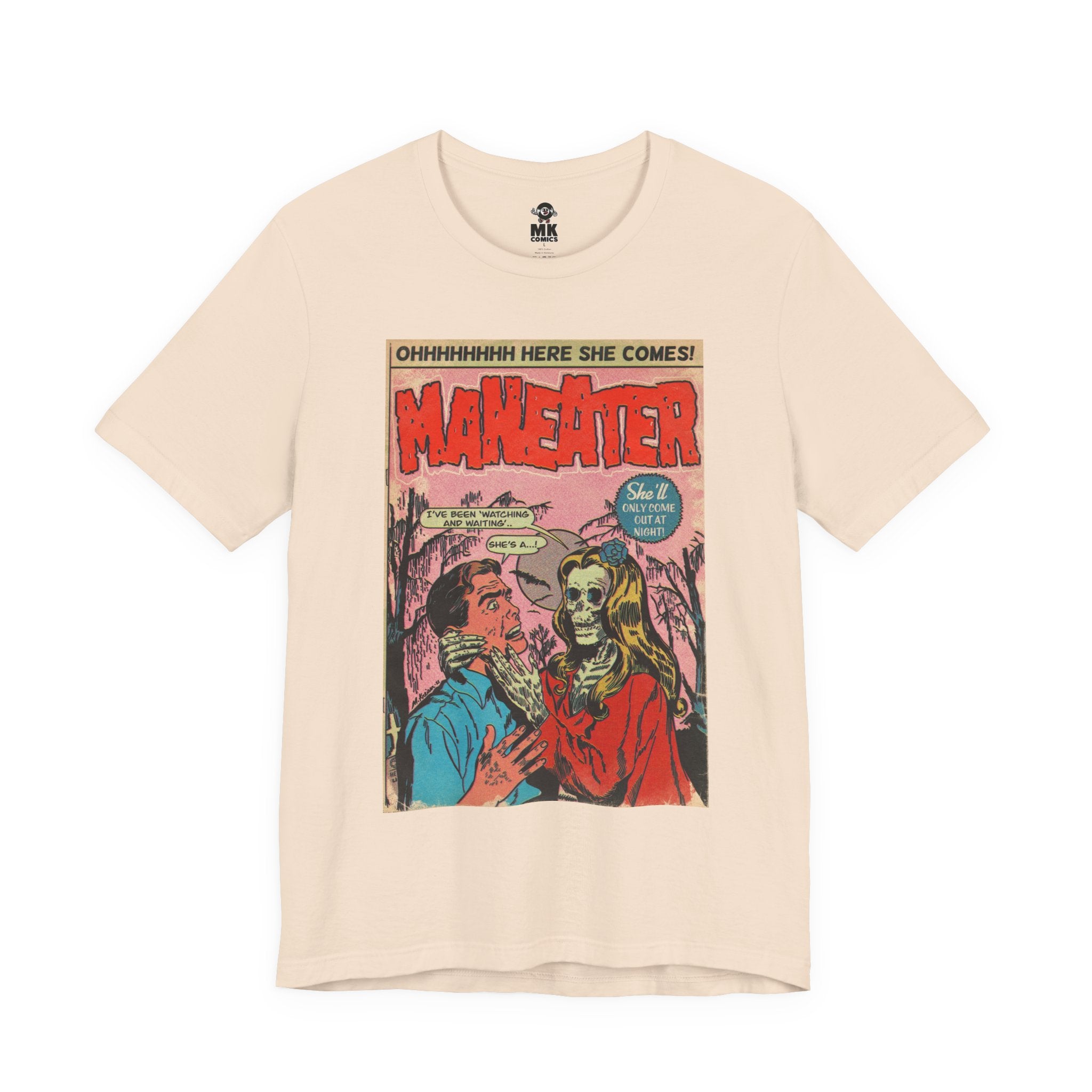 Maneater - Unisex Jersey Short Sleeve Tee