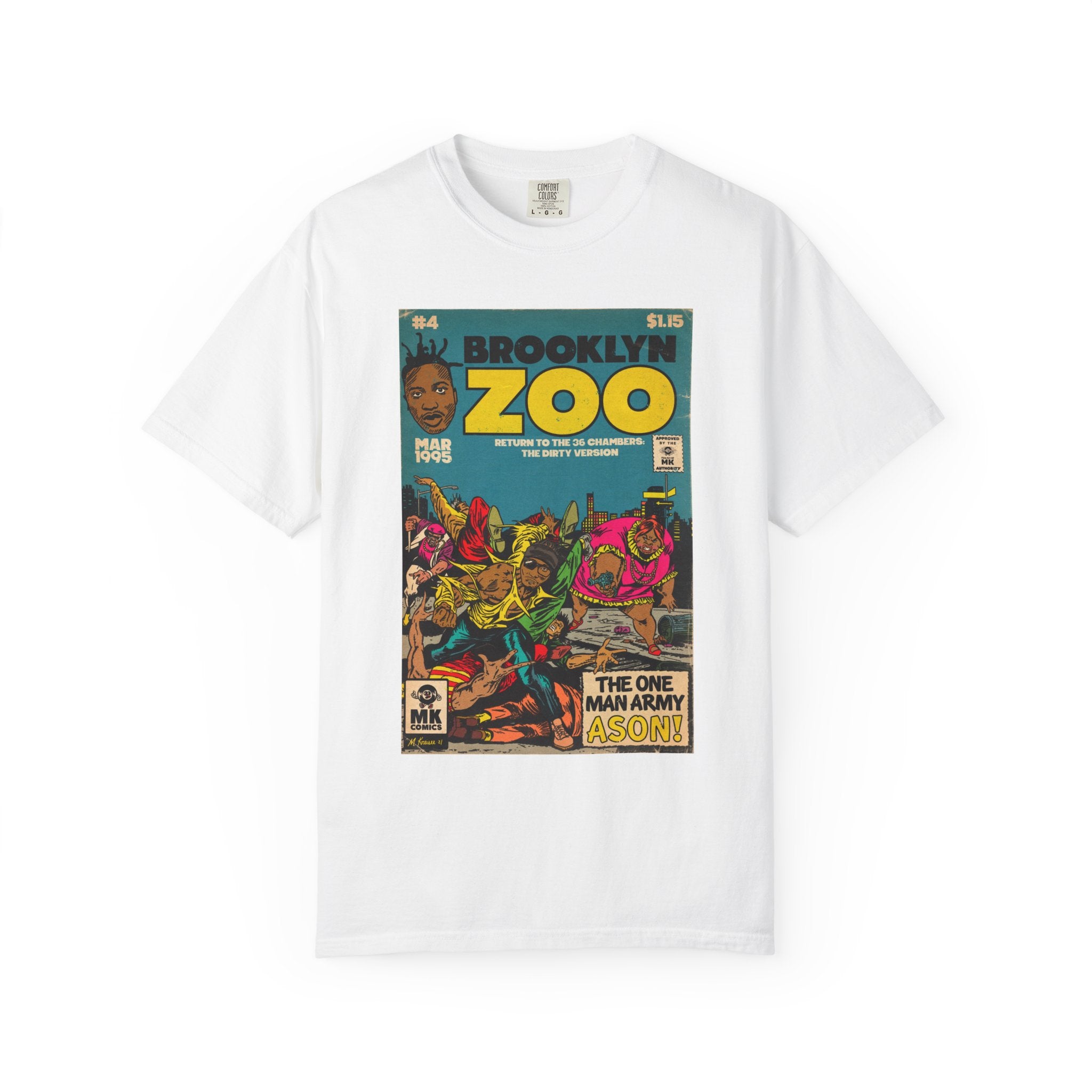 Brooklyn Zoo - Unisex Comfort Colors T-shirt