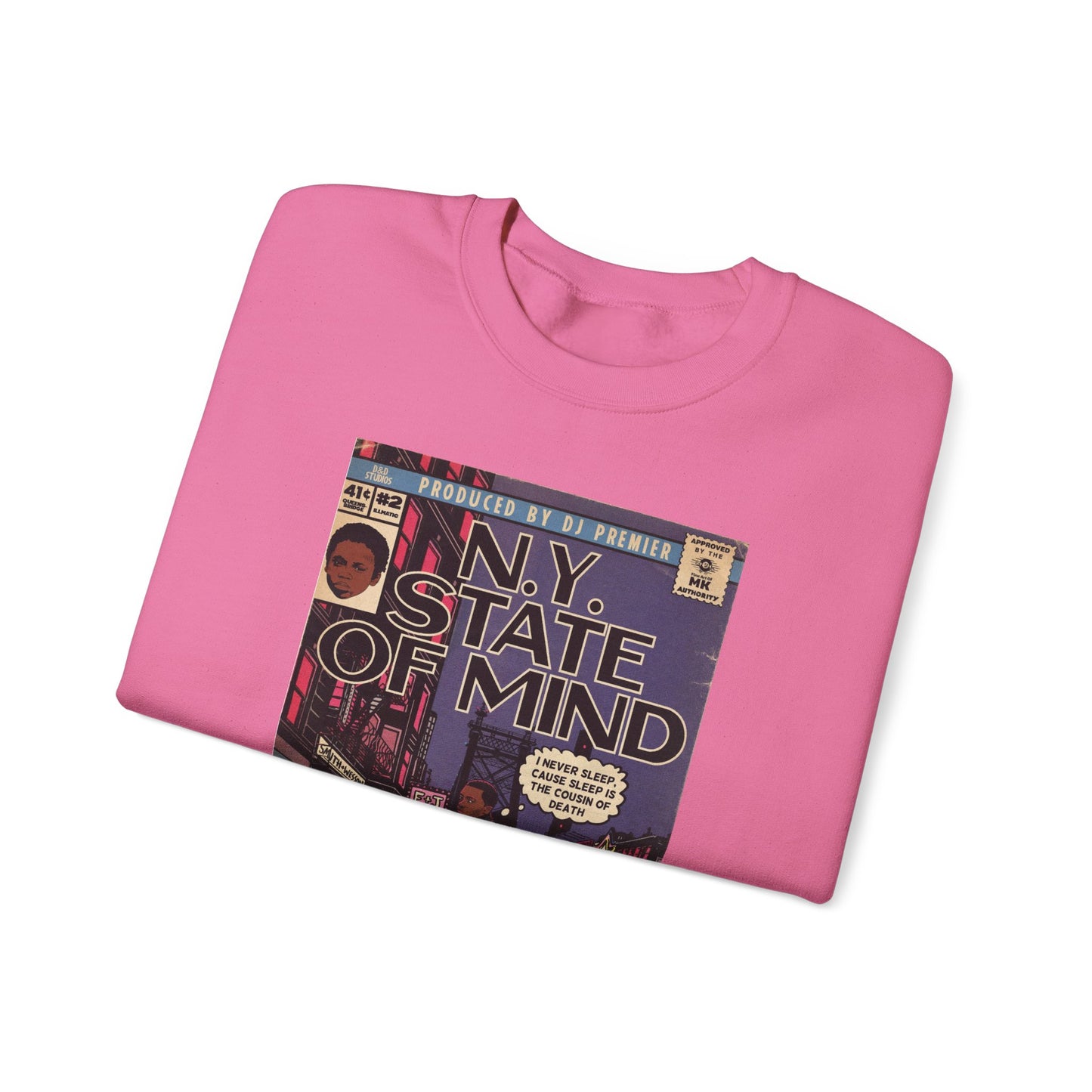 Nas - NY State of Mind - Unisex Heavy Blend™ Crewneck Sweatshirt