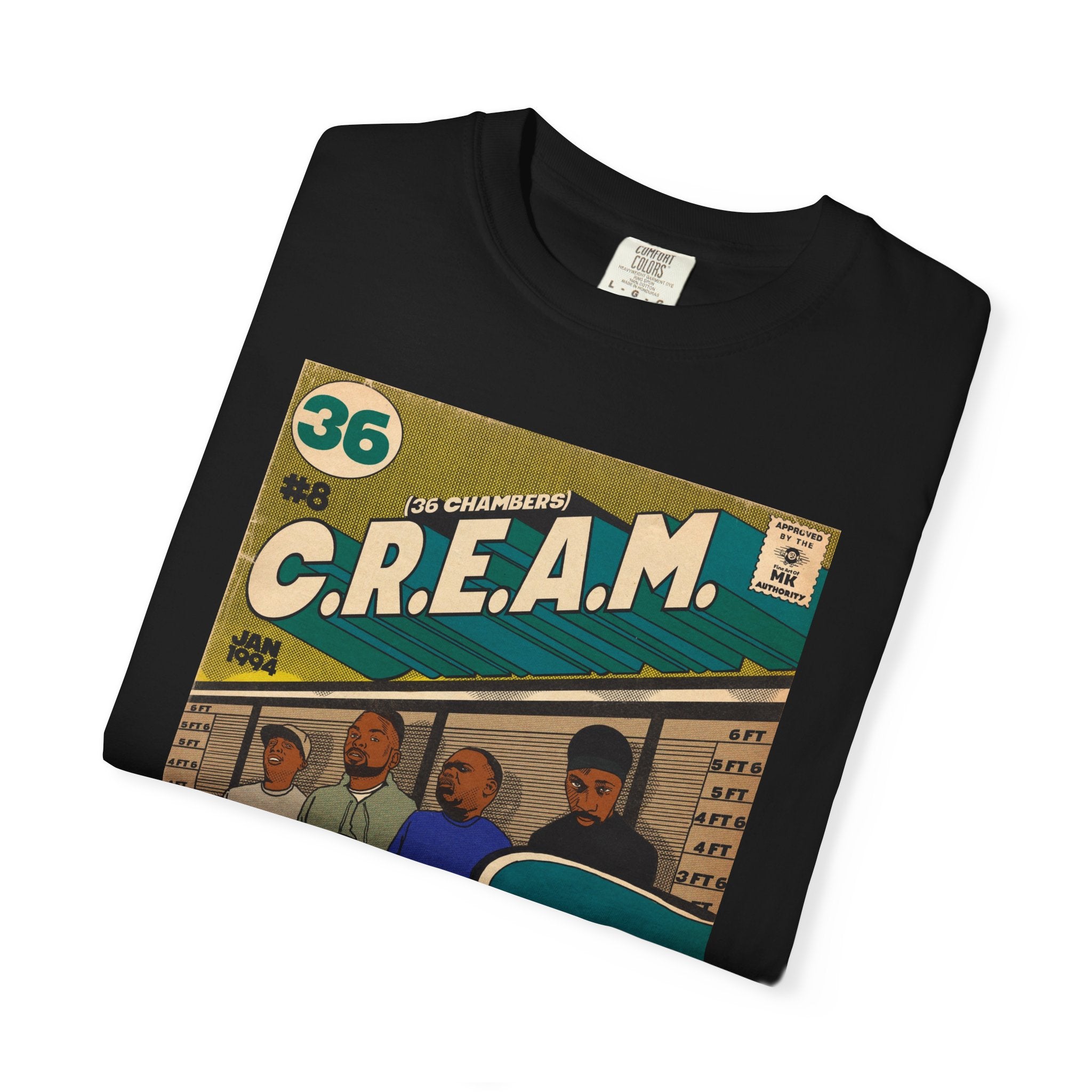 C.R.E.A.M - Unisex Comfort Colors T-shirt