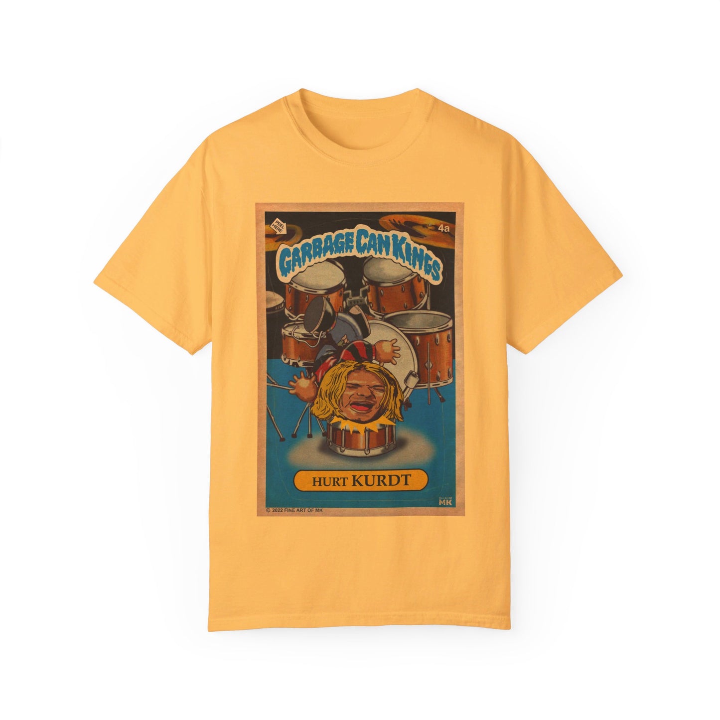 Hurt KURDT - Garbage Can Kings - Nirvana - Unisex Garment-Dyed T-shirt