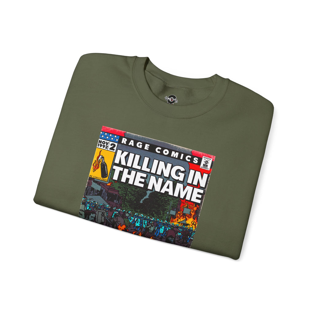 Rage - Killing In the Name - Unisex Heavy Blend™ Crewneck Sweatshirt