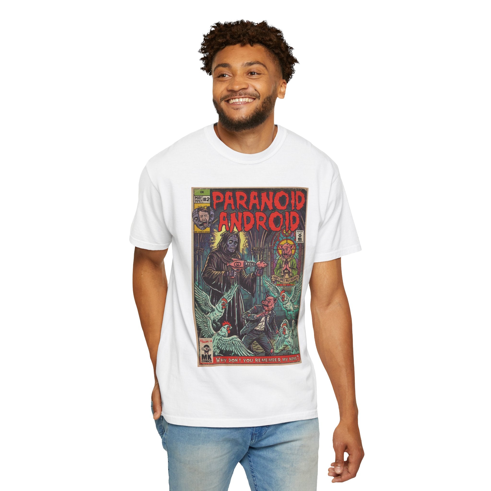 Paranoid Android - Unisex Comfort Colors T-shirt