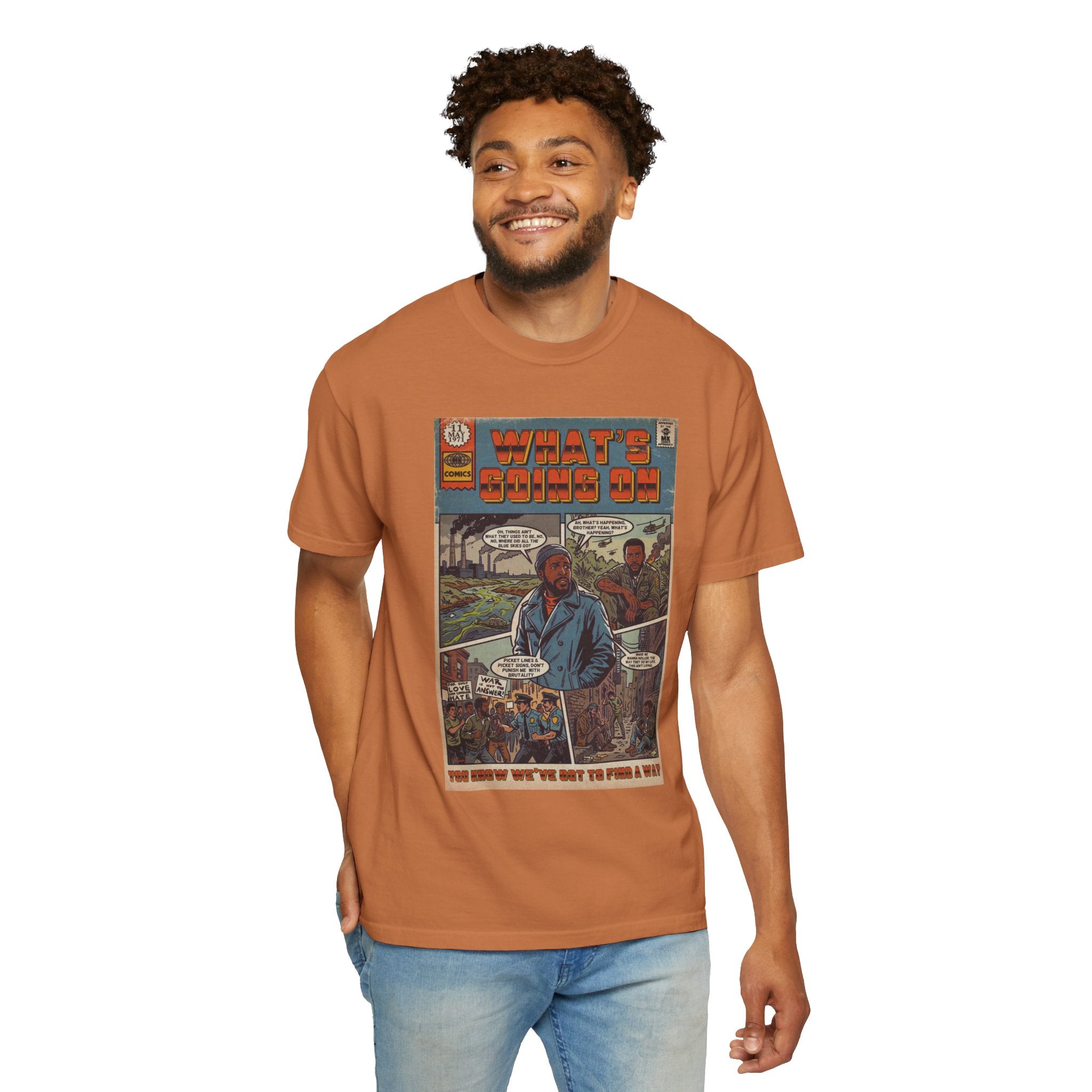 What's Going On - Unisex Comfort Colors T-shirt