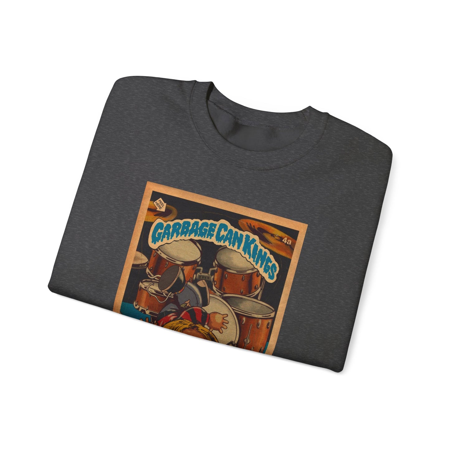 Hurt KURDT - Garbage Can Kings - Nirvana - Unisex Heavy Blend™ Crewneck Sweatshirt