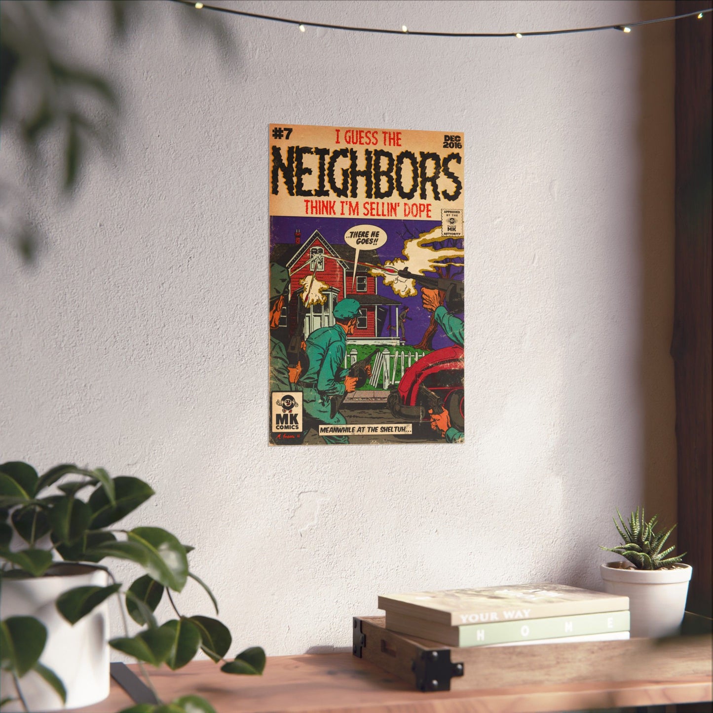 Neighbors - Vertical Matte Posters