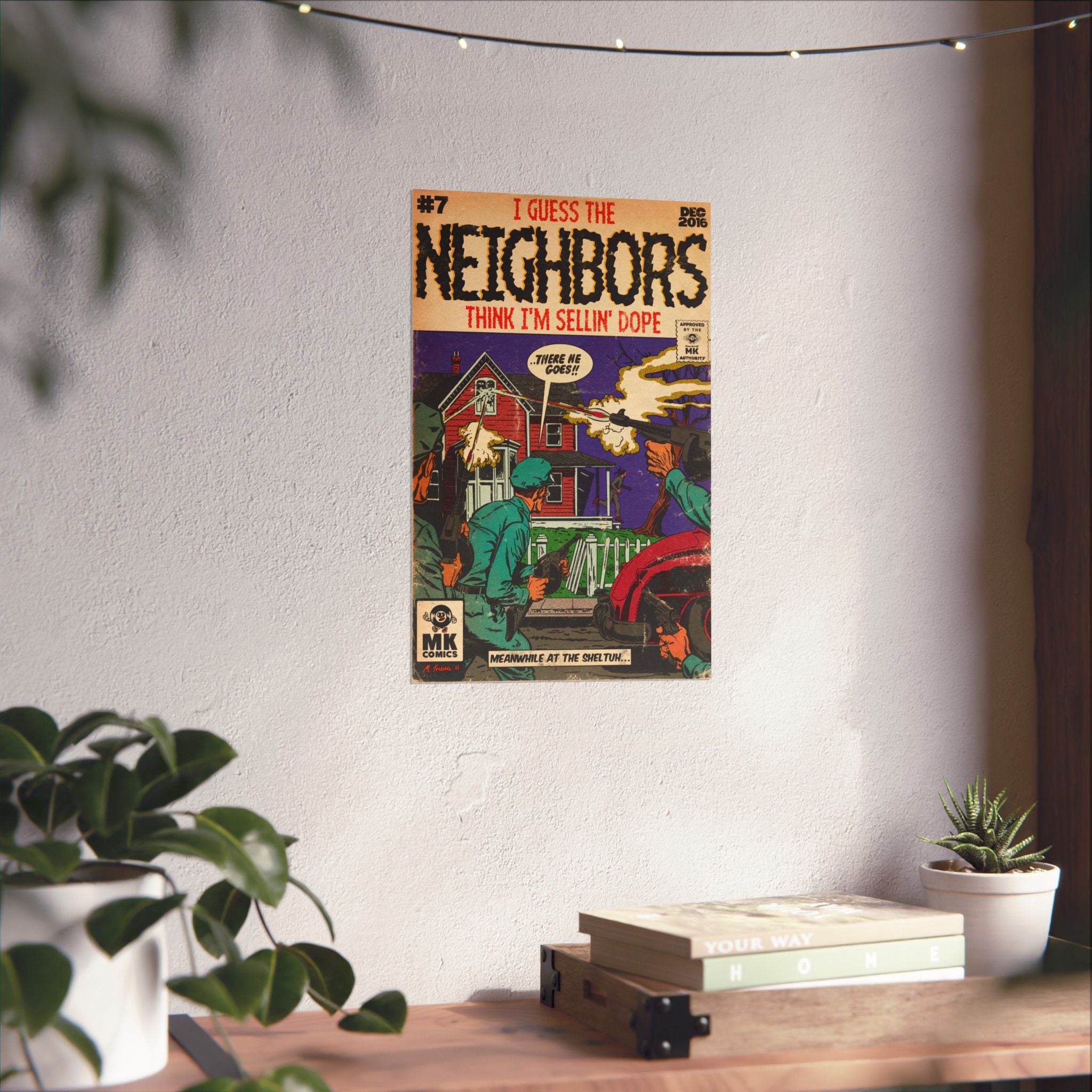 Neighbors - Vertical Matte Posters