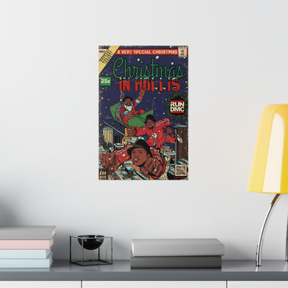 RUN DMC - Christmas In Hollis- Vertical Matte Poster