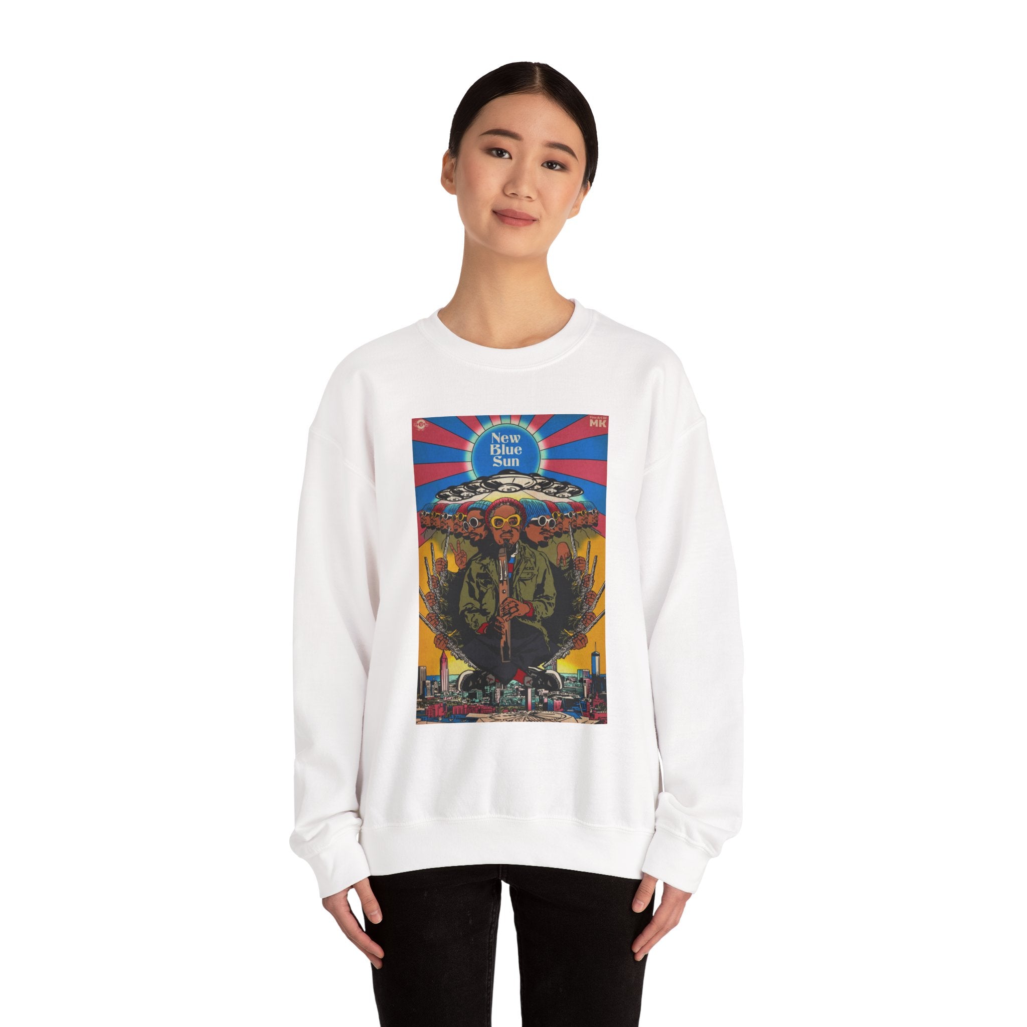 New Blue Sun - Unisex Heavy Blend™ Crewneck Sweatshirt