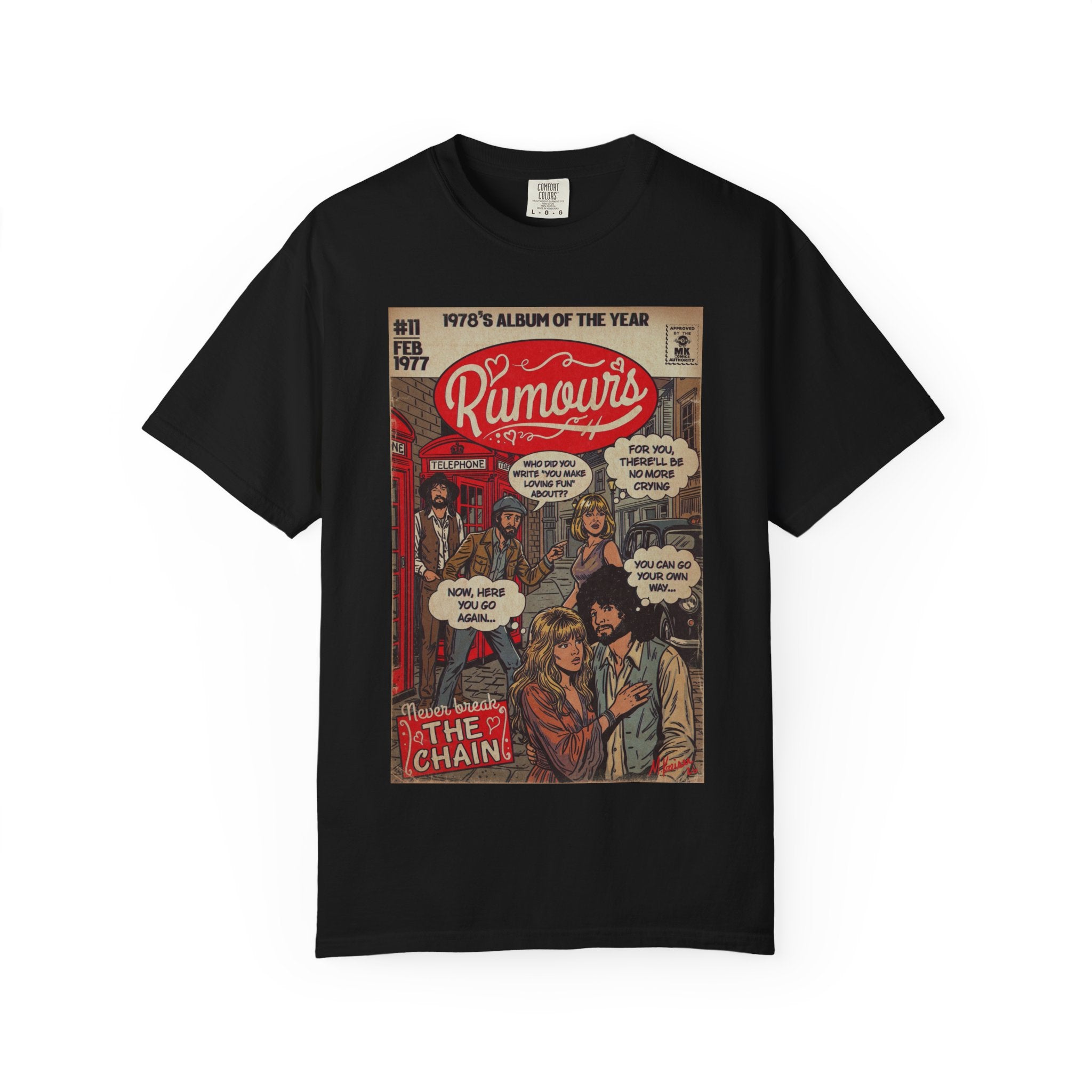 Rumours - Unisex Comfort Colors T-shirt