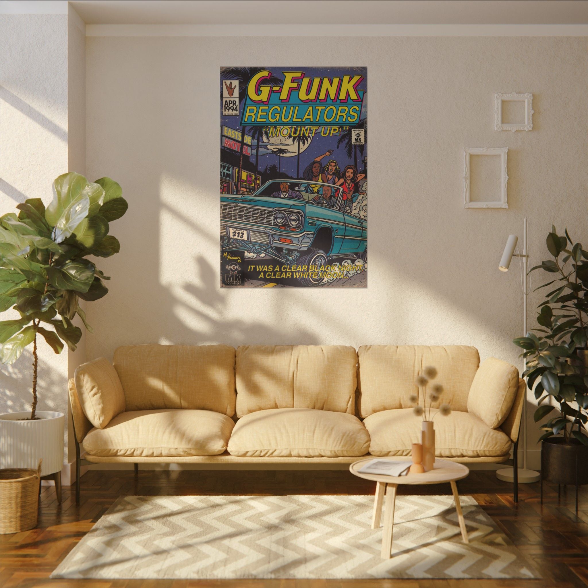 Regulate - Matte Canvas, Stretched, 0.75" (Multi-Size)