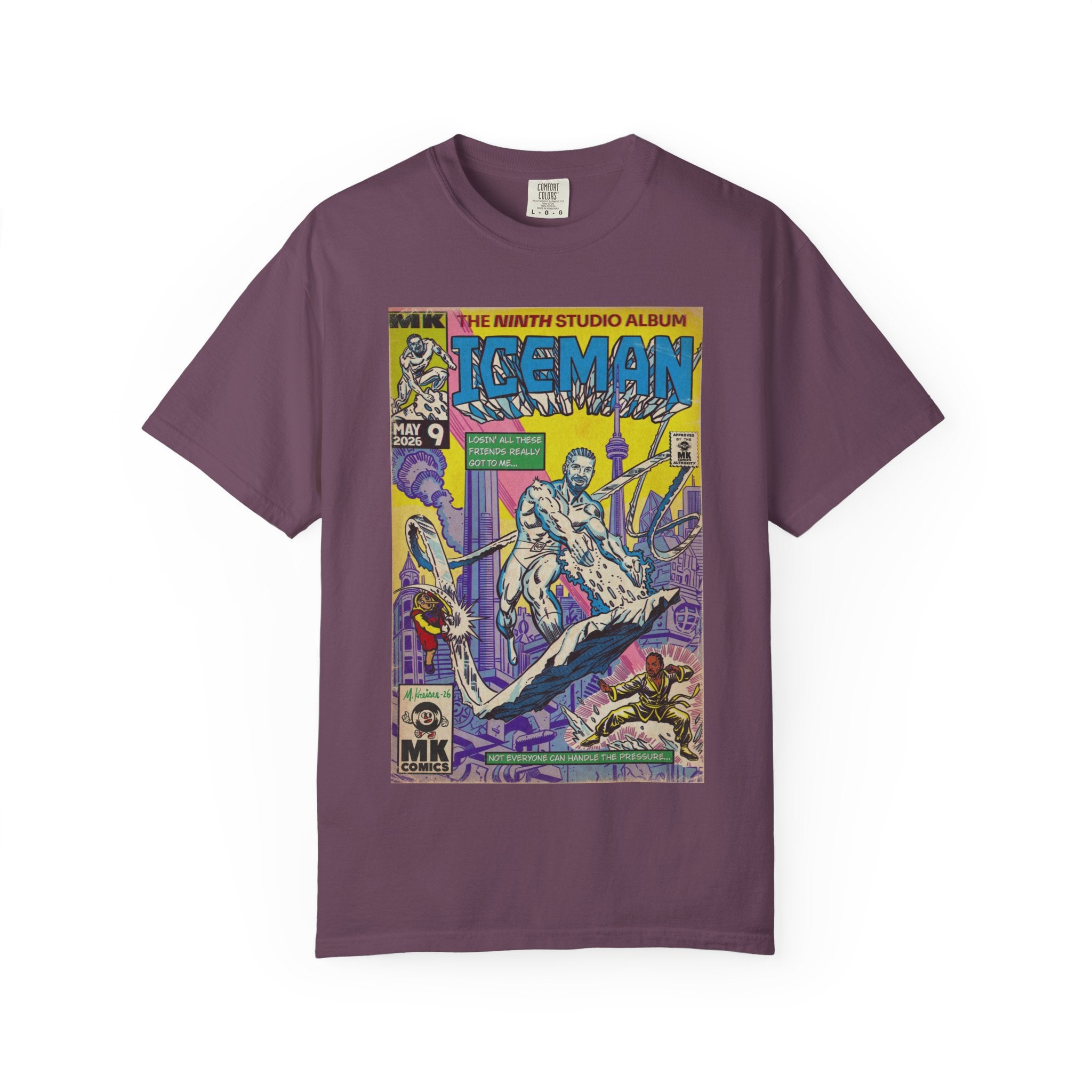 Iceman - Unisex Comfort Colors T-shirt