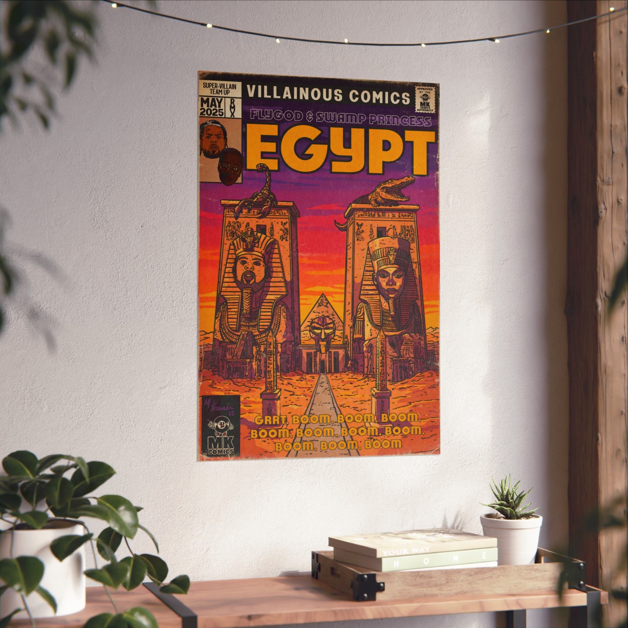 Egypt Remix - Matte Vertical Posters