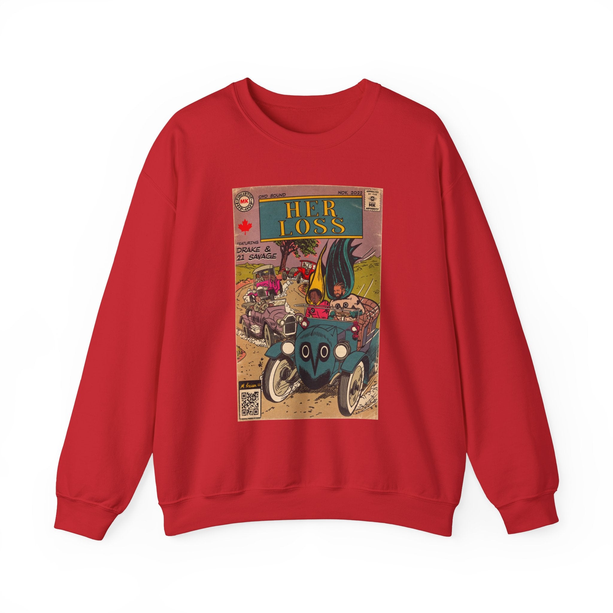 Her Loss - Unisex Heavy Blend™ Crewneck Sweatshirt