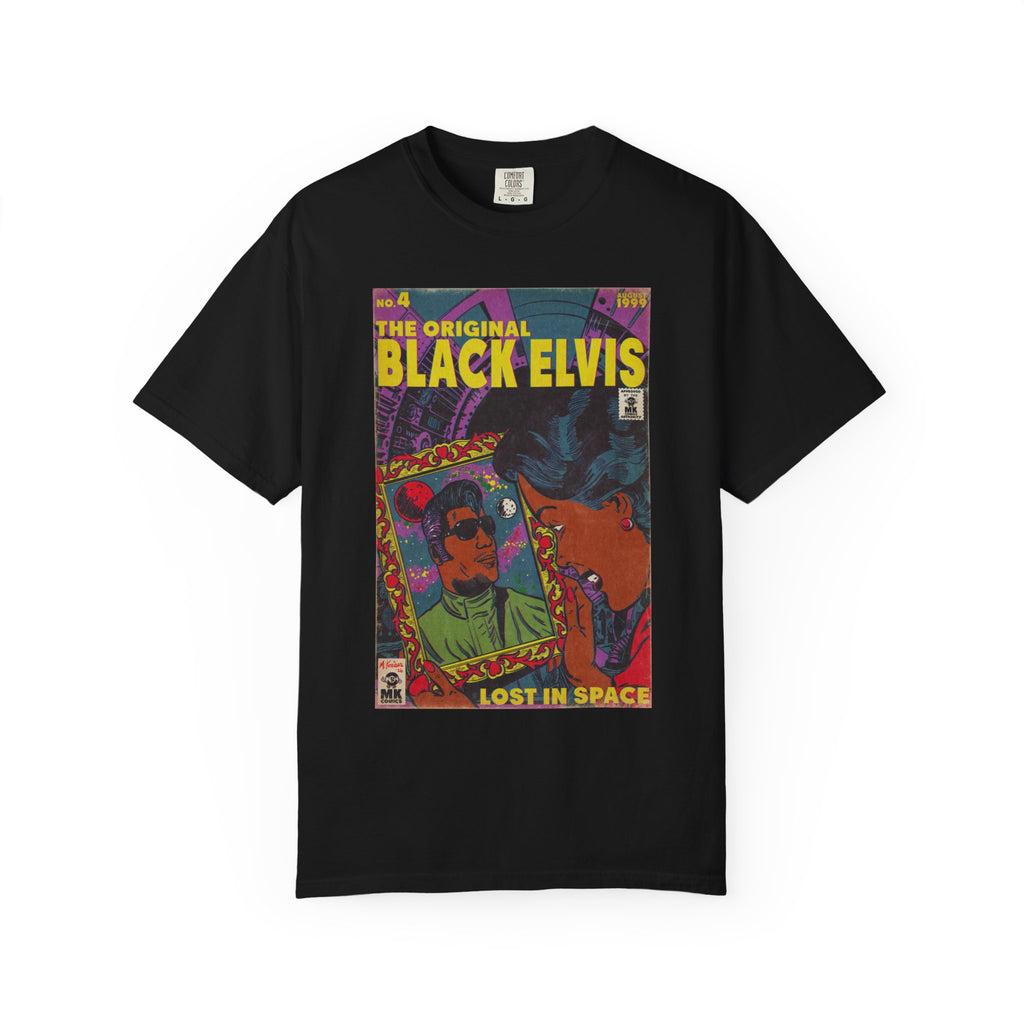 Black Elvis - Unisex Garment-Dyed T-shirt