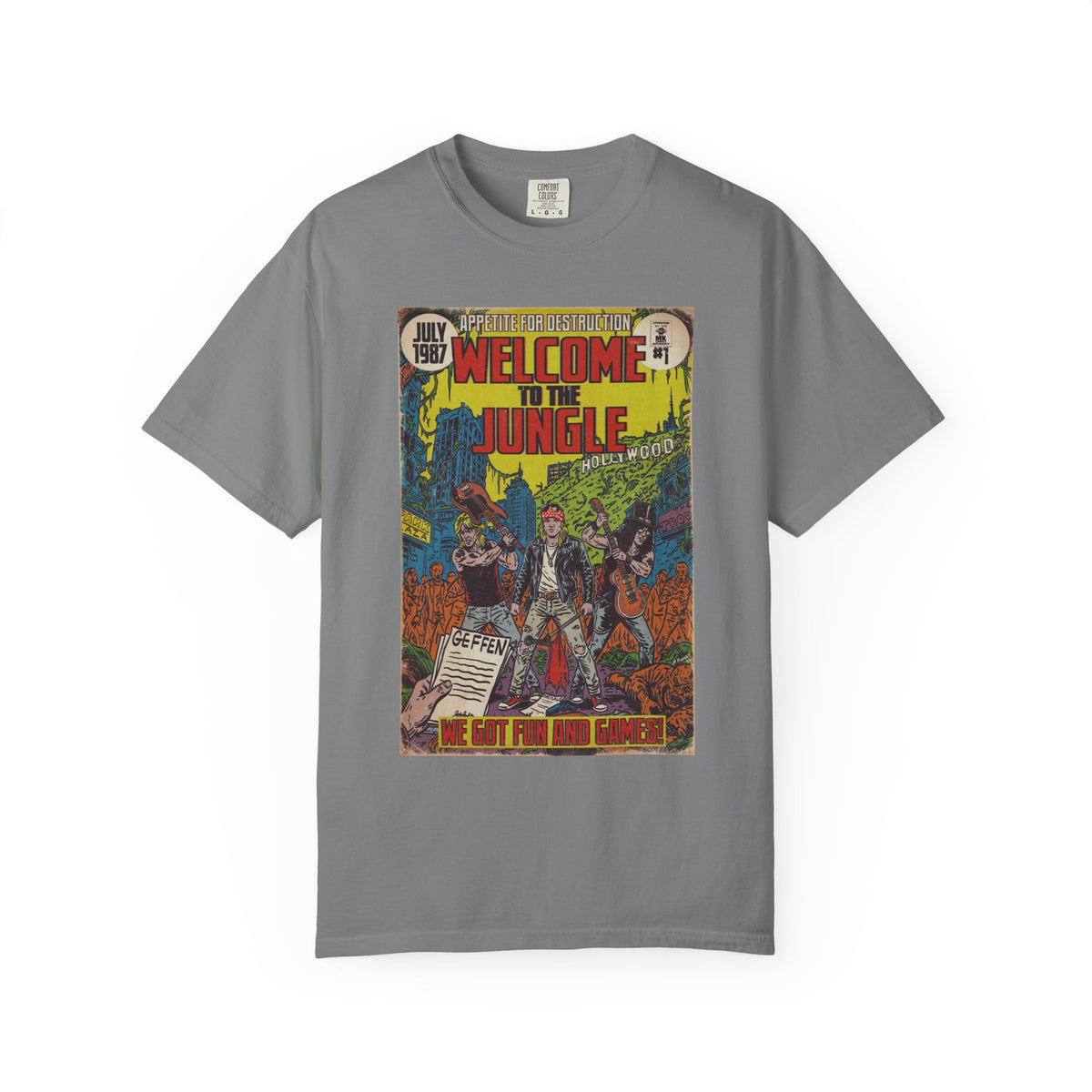 Welcome to the Jungle -Unisex Comfort Colors T-shirt