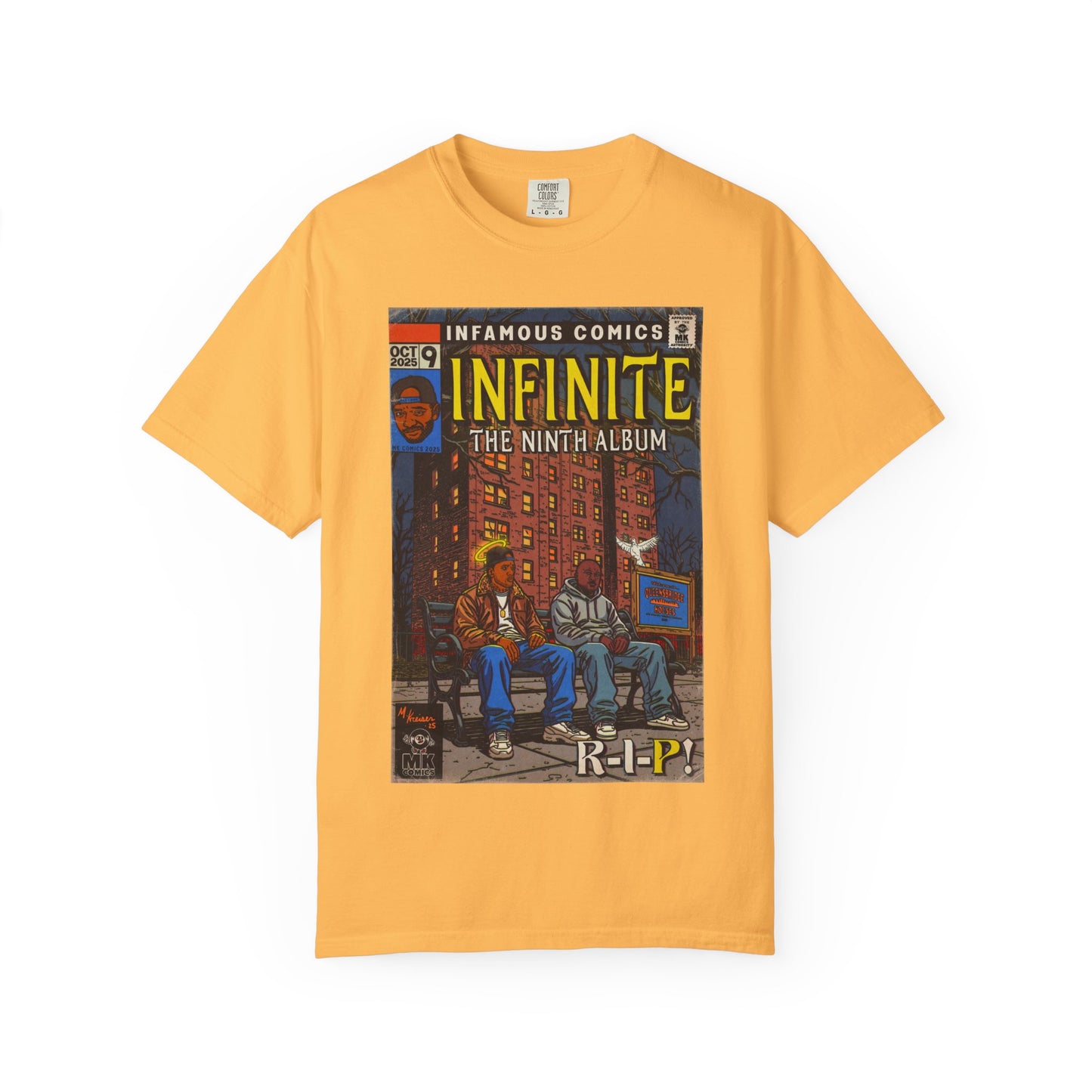 Infinite - Comic Book Art - Unisex Comfort Colors T-shirt