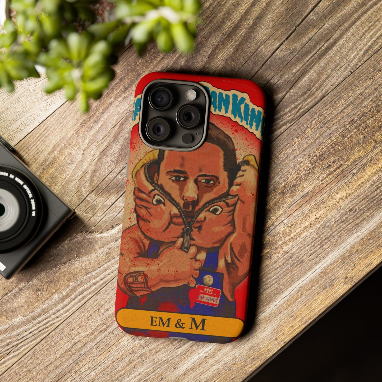 Em & M - Garbage Can Kings - Eminem - Tough Phone Cases