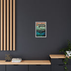 Swim Good - Matte Canvas, Framed (Multi-color)