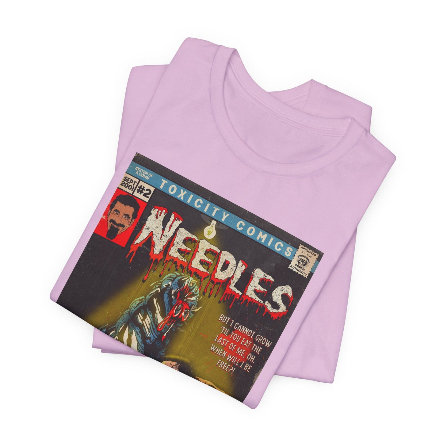 System of a Down - Needles - Unisex Jersey Short Sleeve Tee