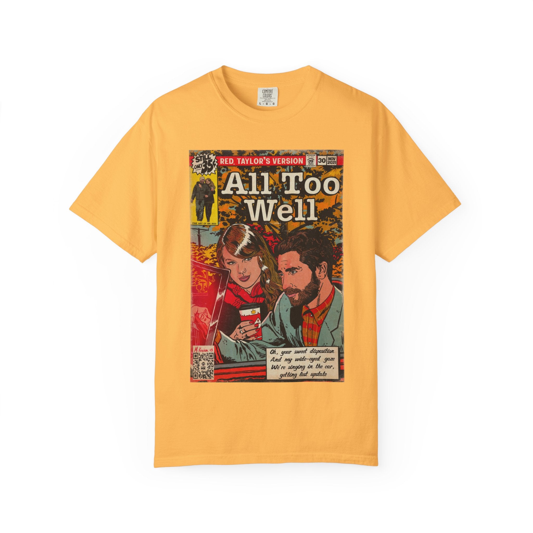 All Too Well - Unisex Comfort Colors T-shirt