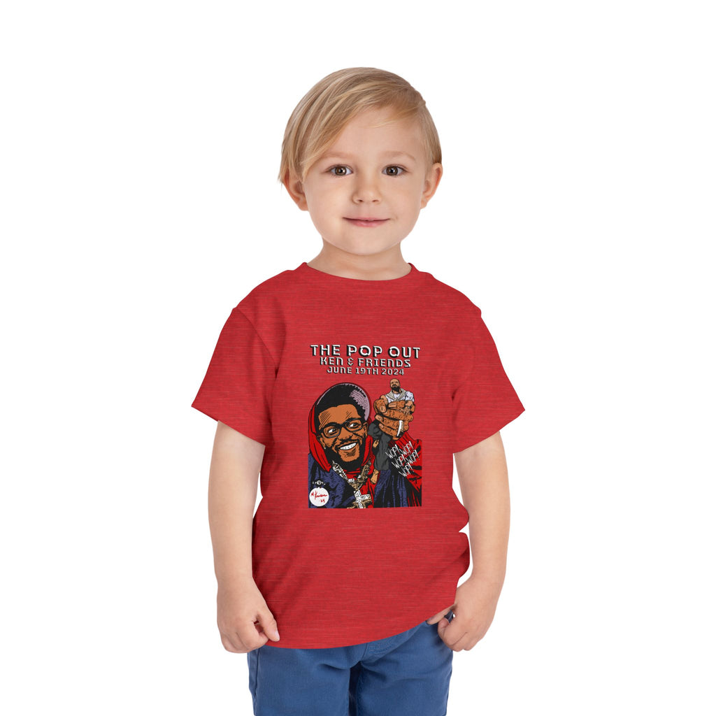 The Pop Out - Toddler Short Sleeve Tee