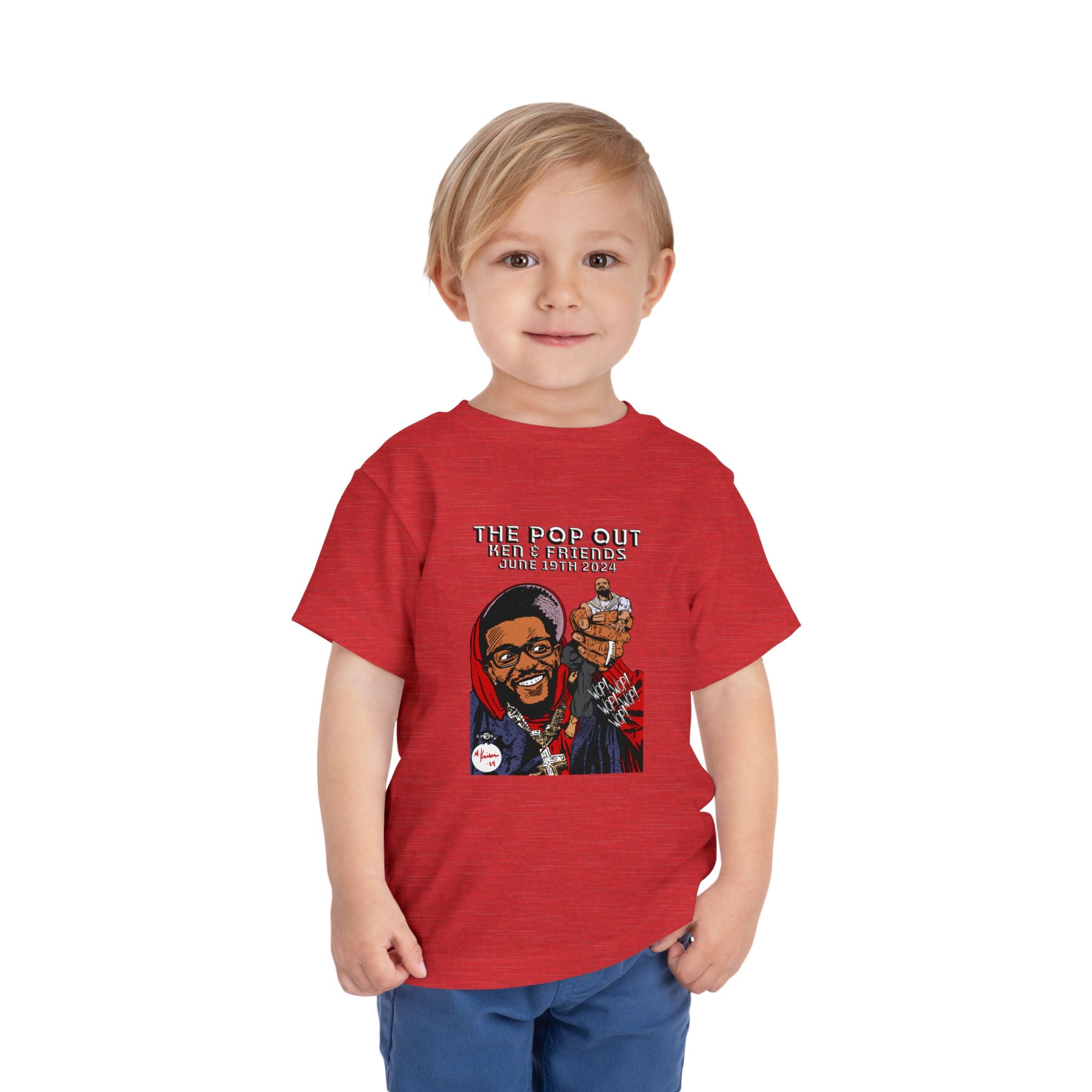 The Pop Out - Toddler Short Sleeve Tee