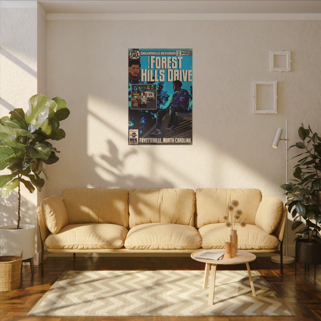 2014 Forest Hills Drive - Matte Canvas, Stretched, 0.75"