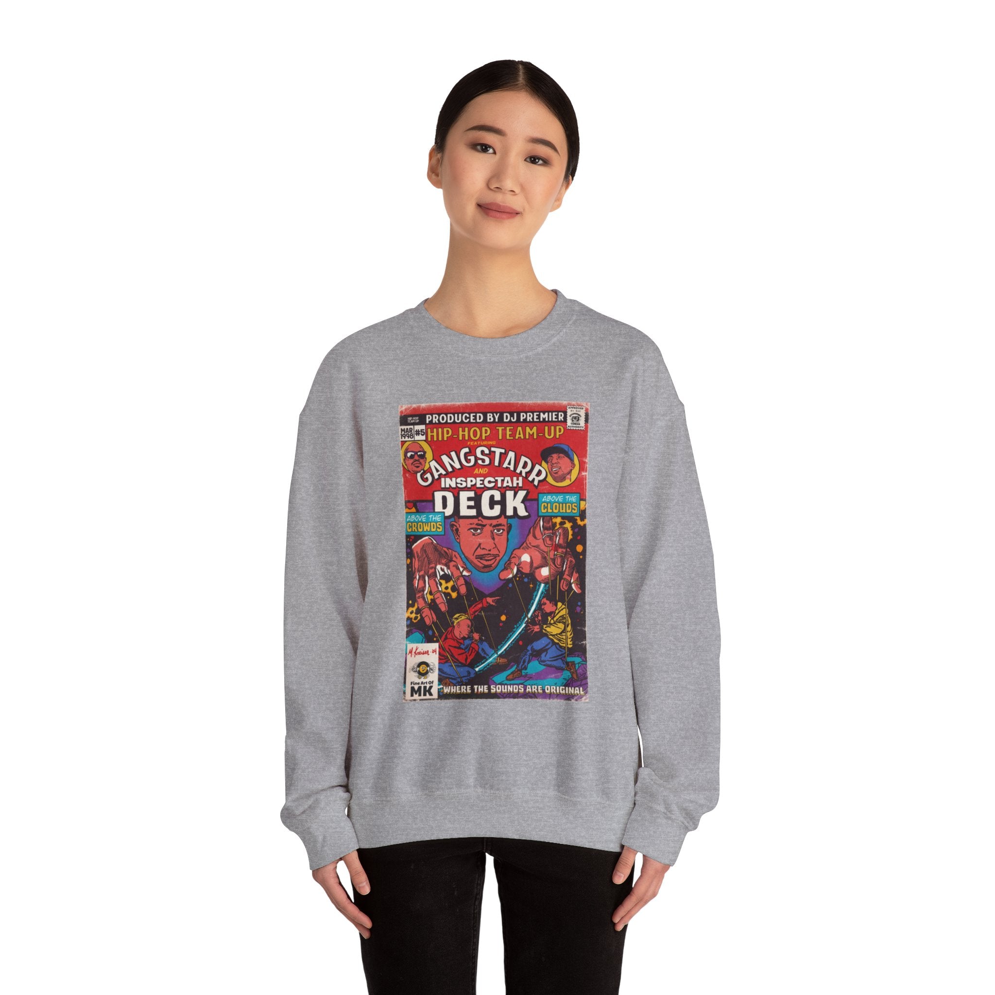 Above The Clouds - Unisex Heavy Blend™ Crewneck Sweatshirt