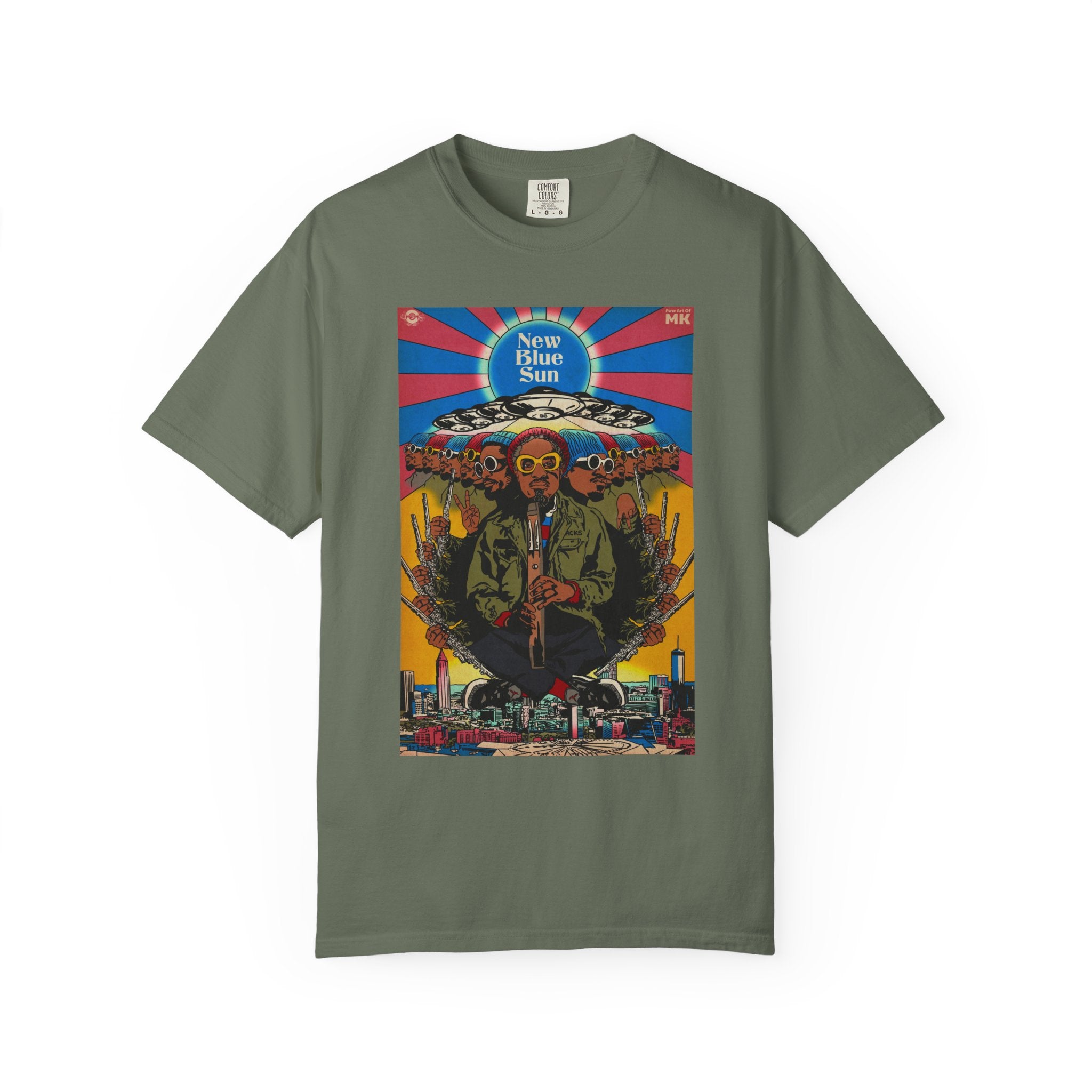 New Blue Sun - Unisex Comfort Colors T-shirt