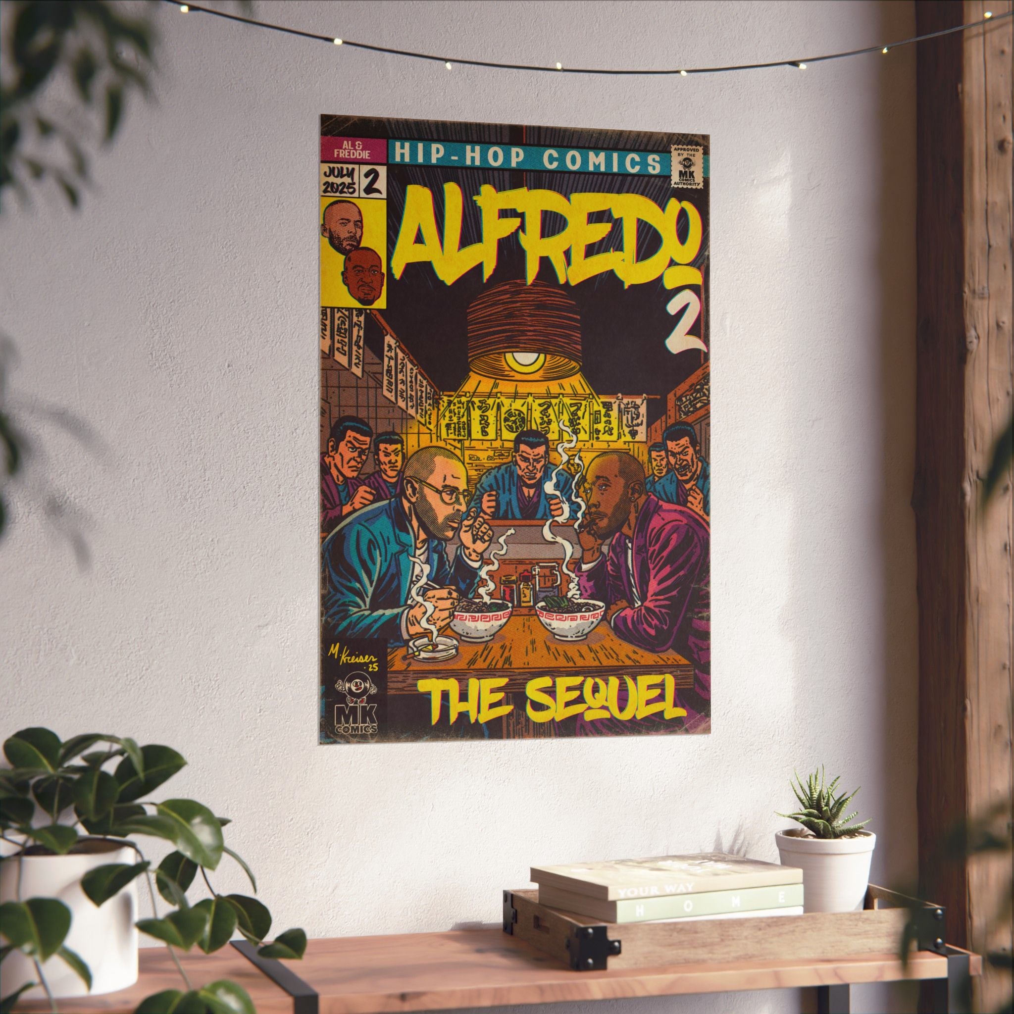 Alfredo 2 - Matte Vertical Posters