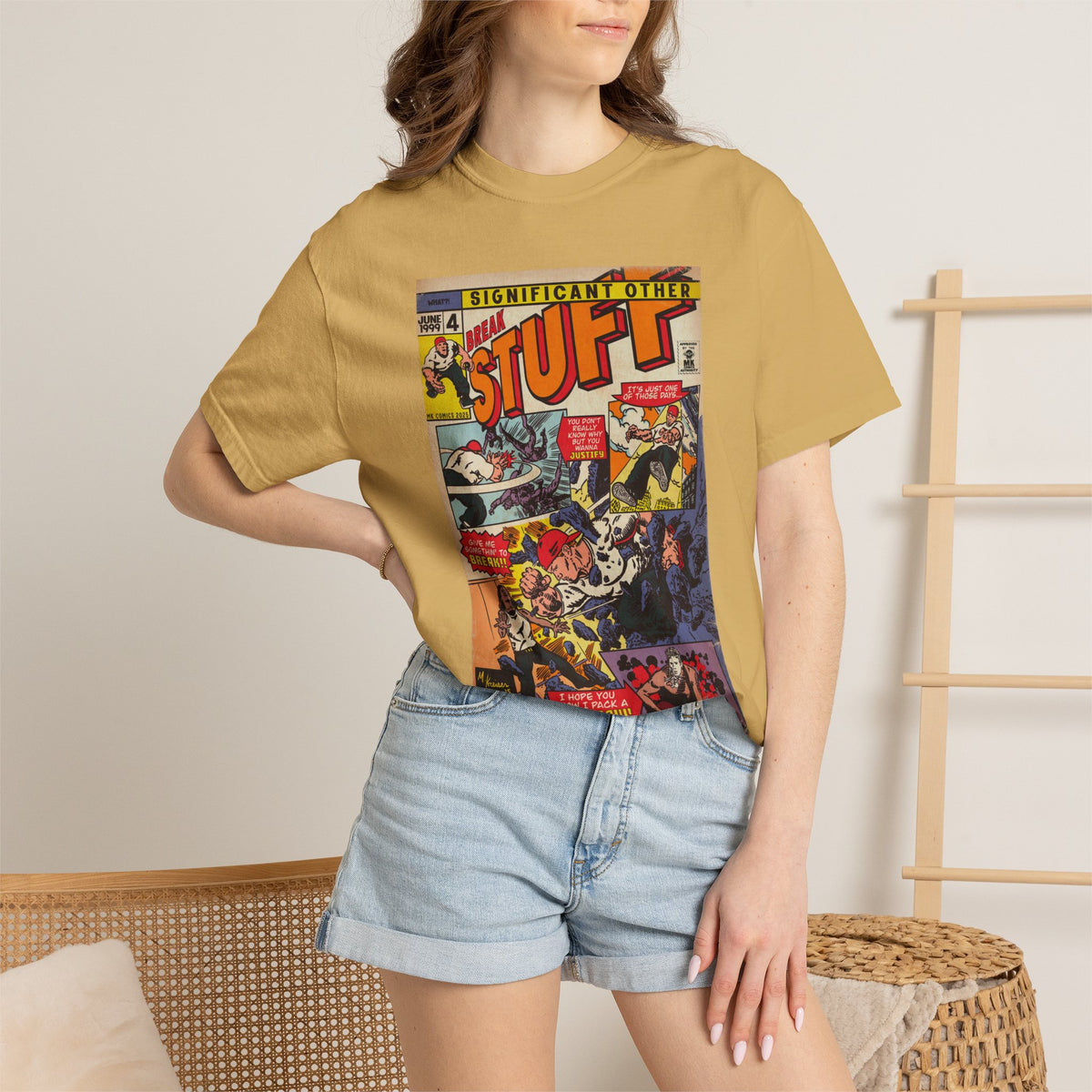 Break Stuff – Unisex Comfort Colors T-Shirt