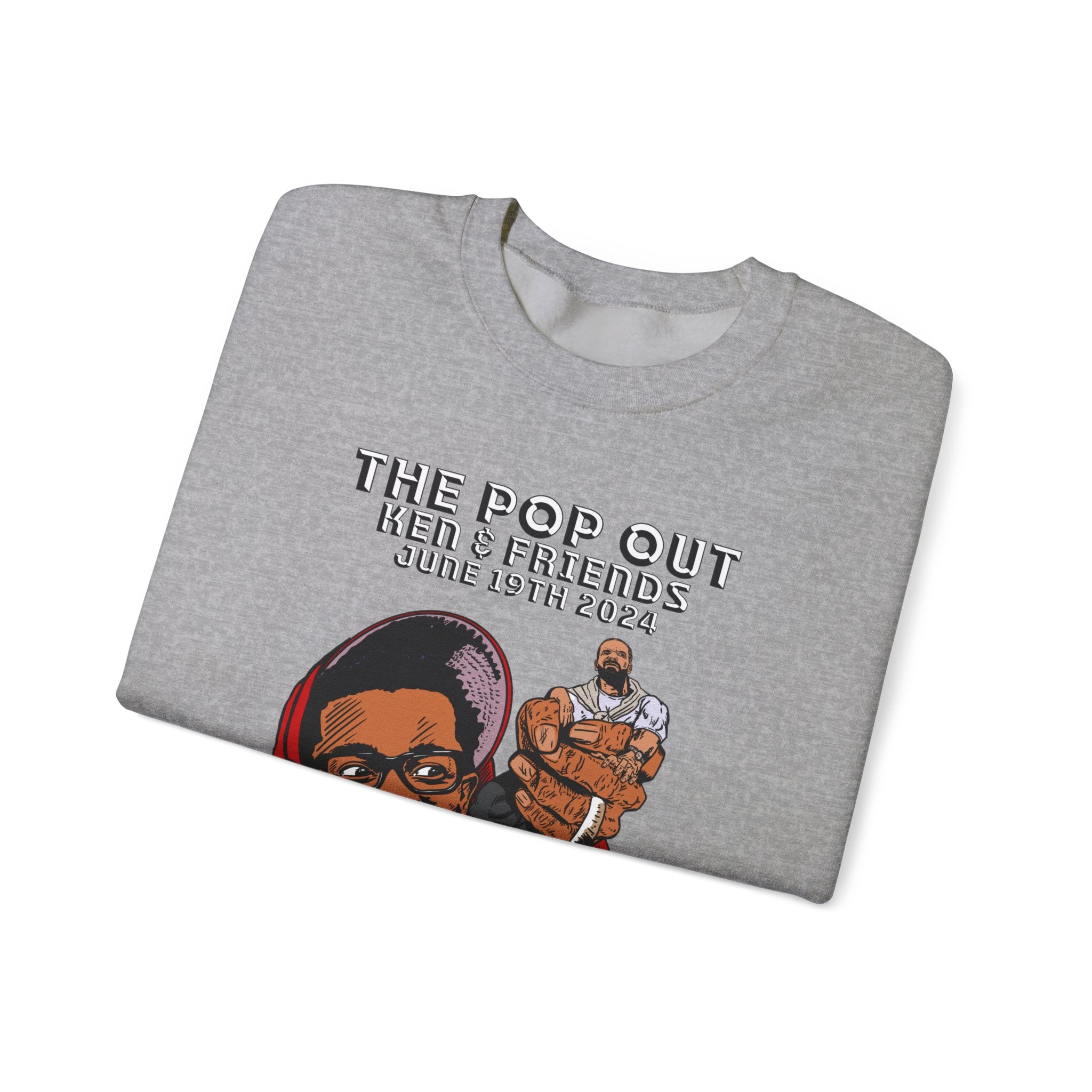 The Pop Out - Unisex Heavy Blend™ Crewneck Sweatshirt