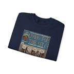 Living For The City - Unisex Heavy Blend™ Crewneck Sweatshirt