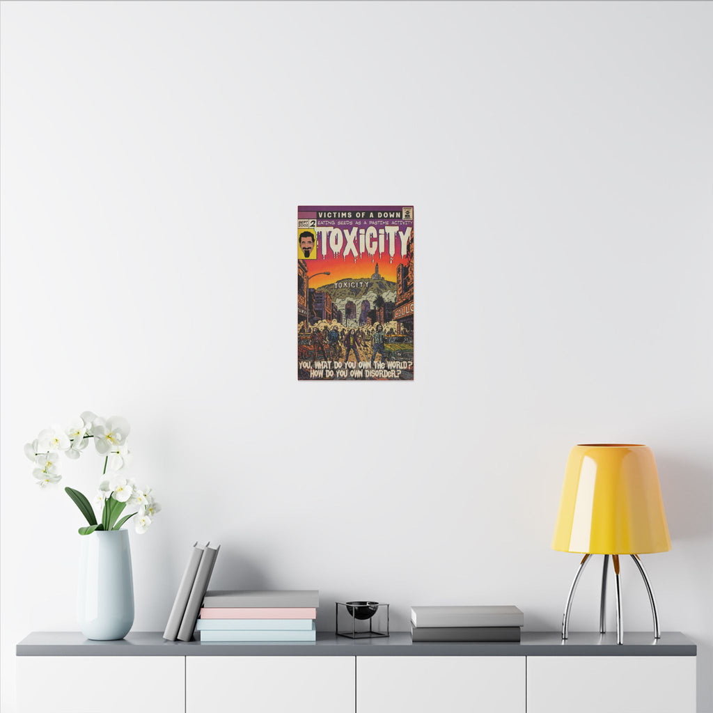 Toxicity - Matte Canvas, Stretched, 0.75" (Multi-Size)