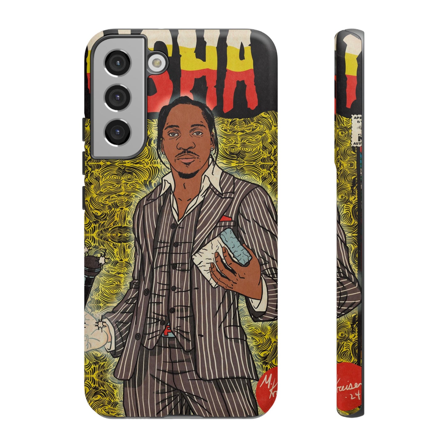 Pusha T - Comic Book Art - Tough Phone Cases