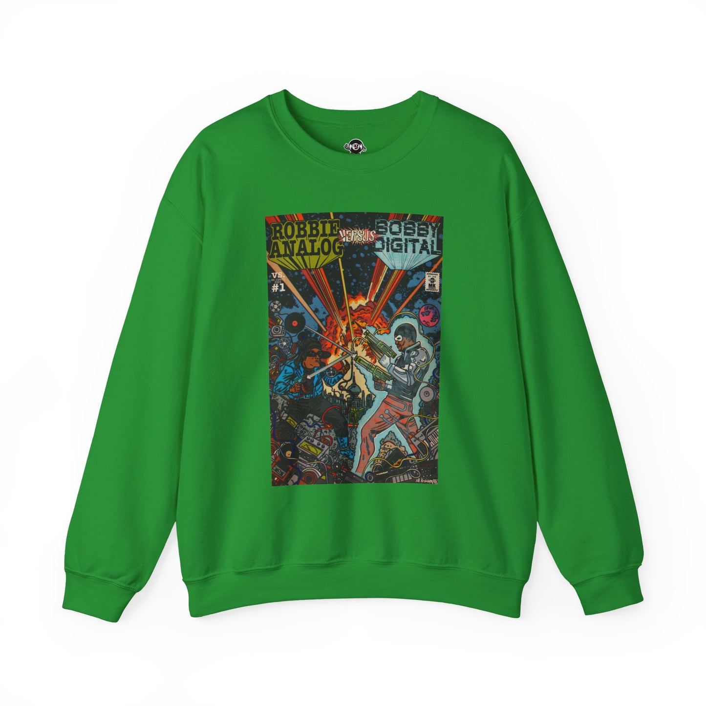 Analog vs. Digital - Unisex Heavy Blend™ Crewneck Sweatshirt