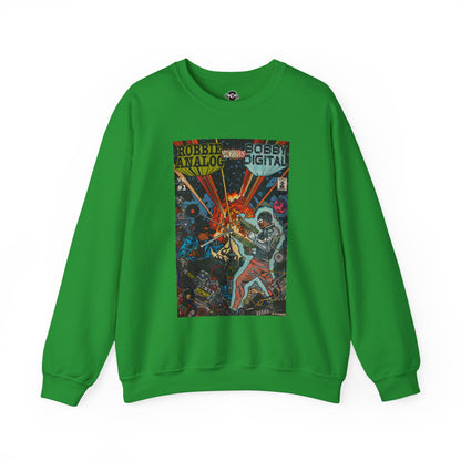 Analog vs. Digital - Unisex Heavy Blend™ Crewneck Sweatshirt