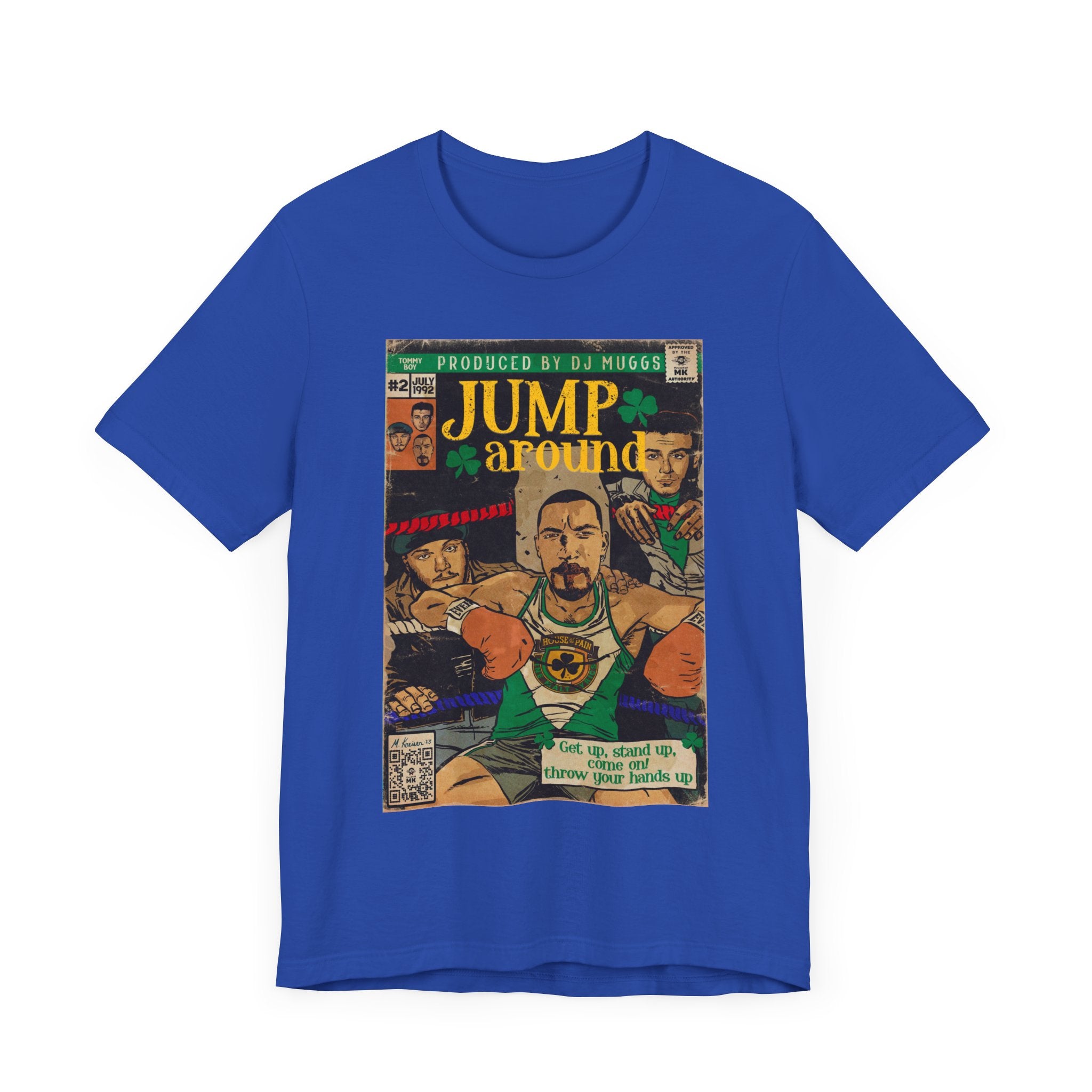 Jump Around -  Unisex Jersey Short Sleeve Tee