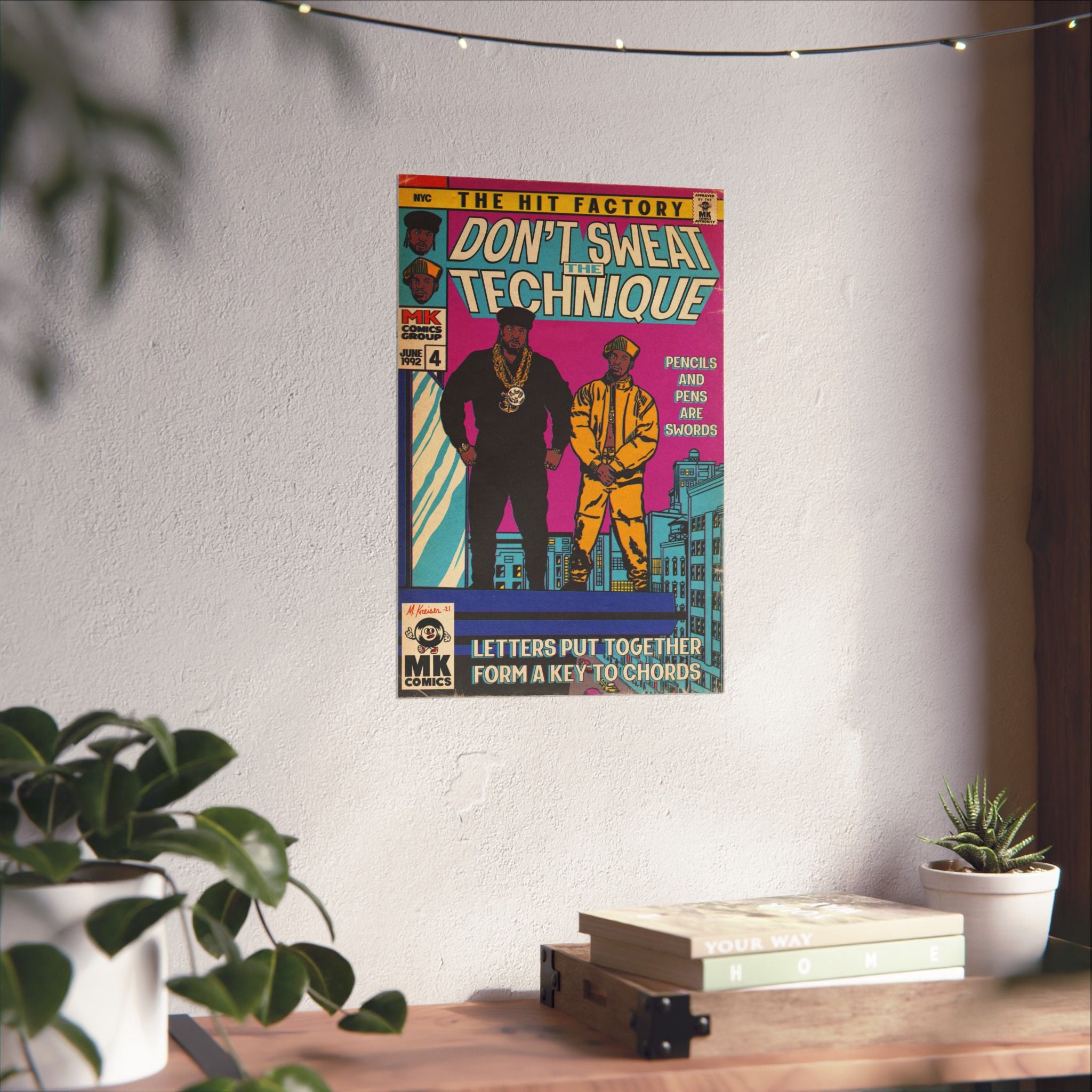 Don't Sweat the Technique - Matte Vertical Posters