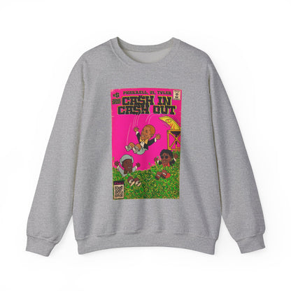 Pharrell, 21 Savage & Tyler - Cash In Cash Out - Unisex Heavy Blend™ Crewneck Sweatshirt