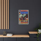 Aquemini - Comic Book Art - Matte Canvas, Framed (Multi-color)