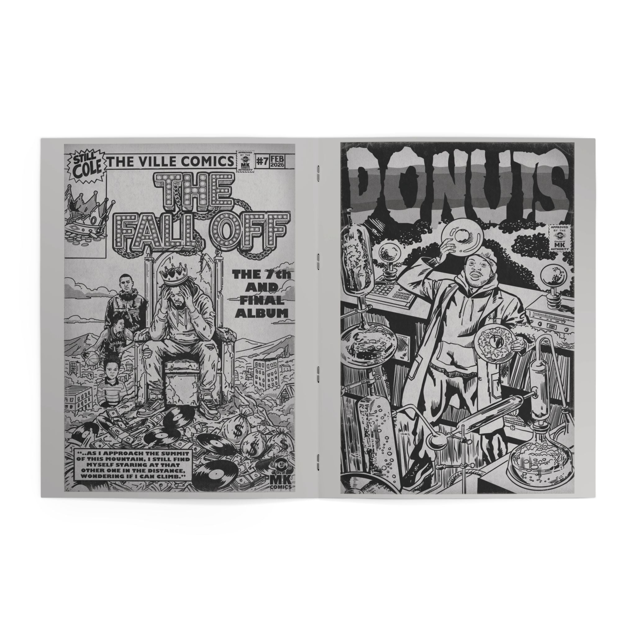 MK Comics - LTD Edition Coloring Book - ONLY 100 AVAILABLE