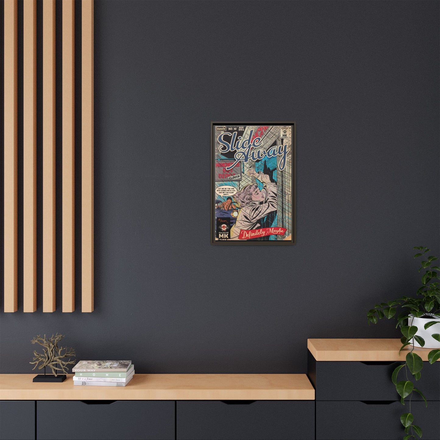 Oasis - Slide Away - Gallery Canvas Wraps, Vertical Frame