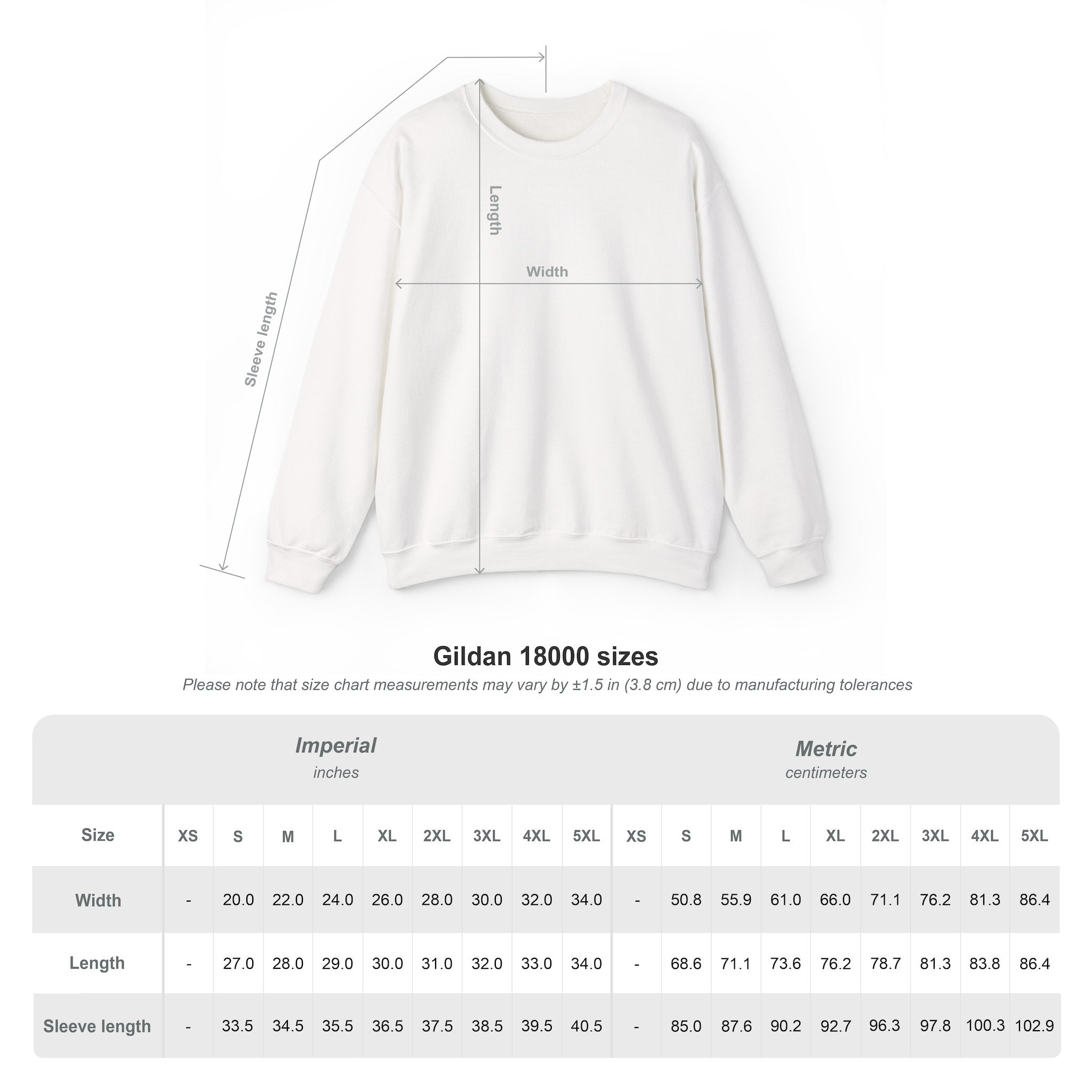 Brown Sugar - Unisex Heavy Blend™ Crewneck Sweatshirt