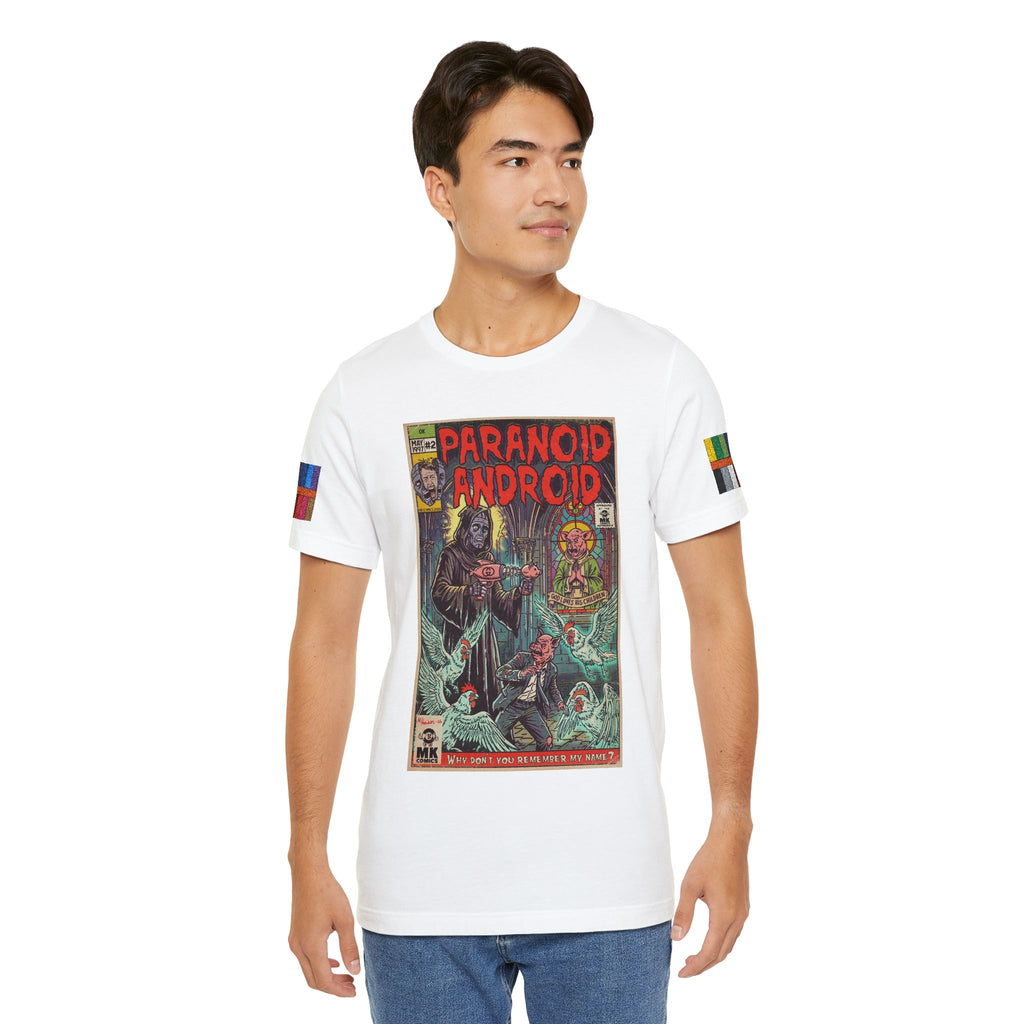 Paranoid Android - Unisex Jersey Short Sleeve Tee