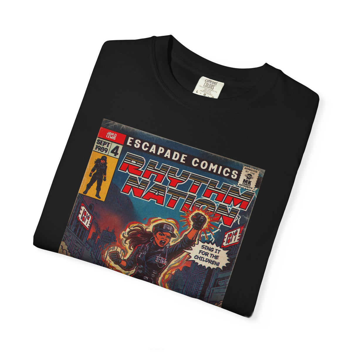 Rhythm Nation - Unisex Comfort Colors T-shirt