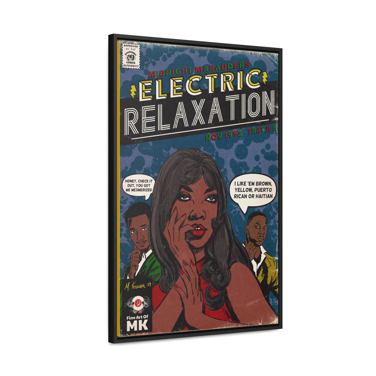 A Tribe Called Quest - Electric Relaxation- Gallery Canvas Wraps, Vertical Frame