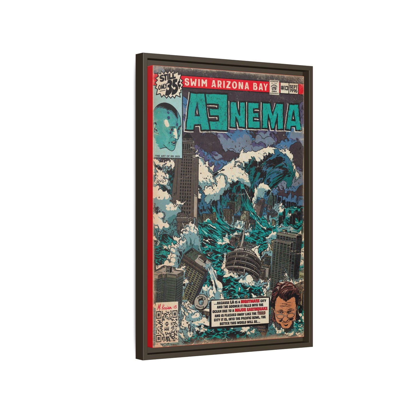 Tool - Aenema - Gallery Canvas Wraps, Vertical Frame
