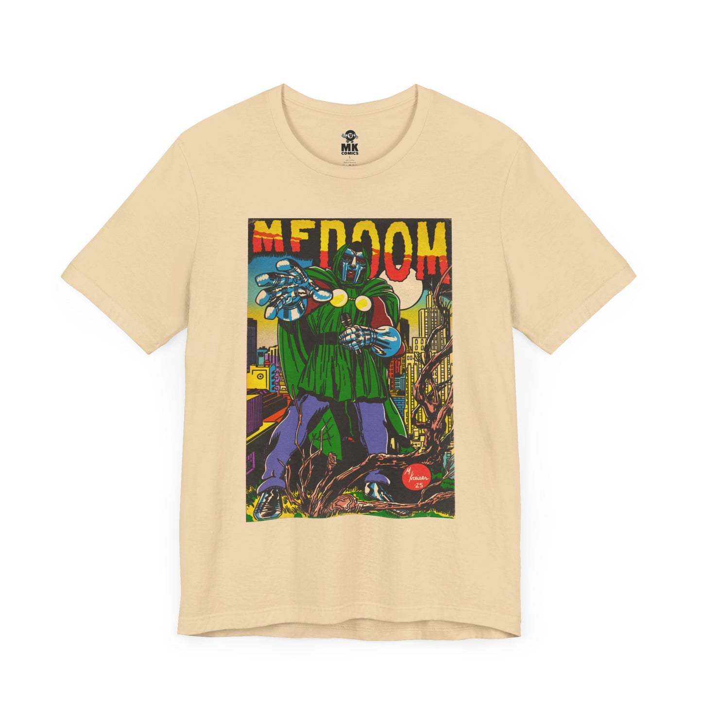DOOM - Comic Book Art - Unisex Jersey T-Shirt